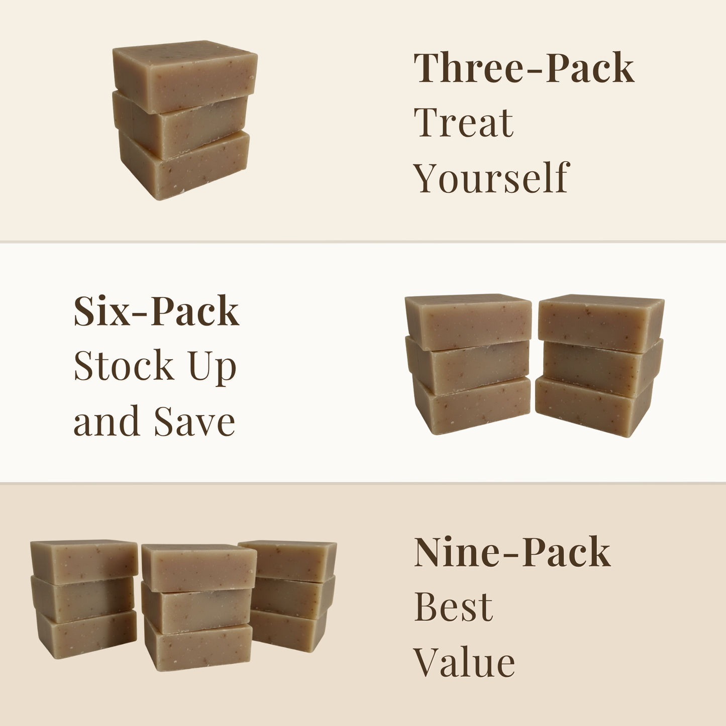 Cherry Almond Soaps (3-Pack)